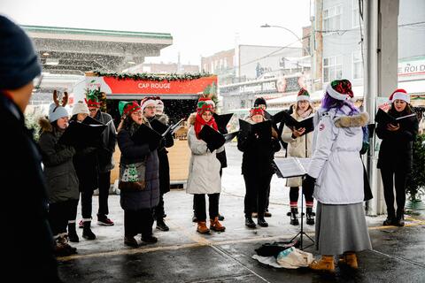Le temps des Fêtes au Marché Jean-Talon
