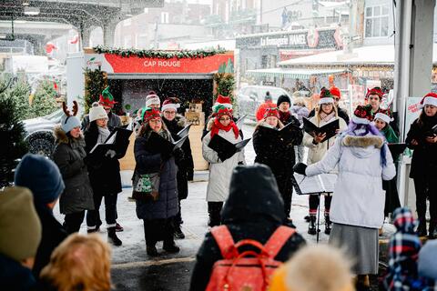 Le temps des Fêtes au Marché Jean-Talon