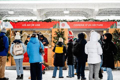 Le temps des Fêtes au Marché Jean-Talon