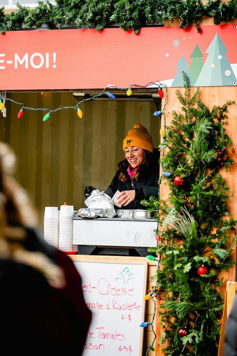 Le temps des Fêtes au Marché Jean-Talon
