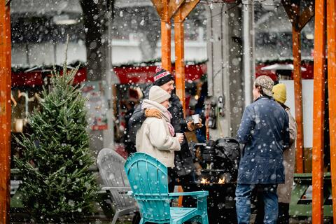 Le temps des Fêtes au Marché Jean-Talon