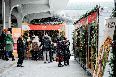 Le temps des Fêtes au Marché Jean-Talon