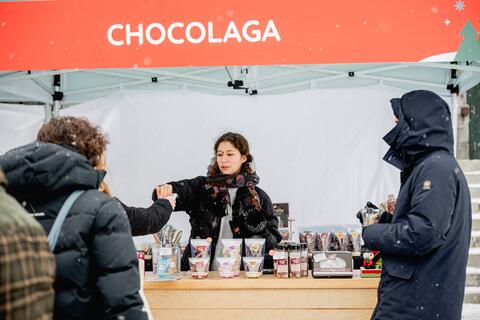 Holiday season at the Maisonneuve Market