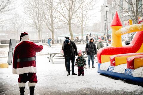 Holiday season at the Maisonneuve Market