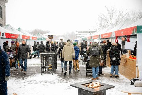 Holiday season at the Maisonneuve Market