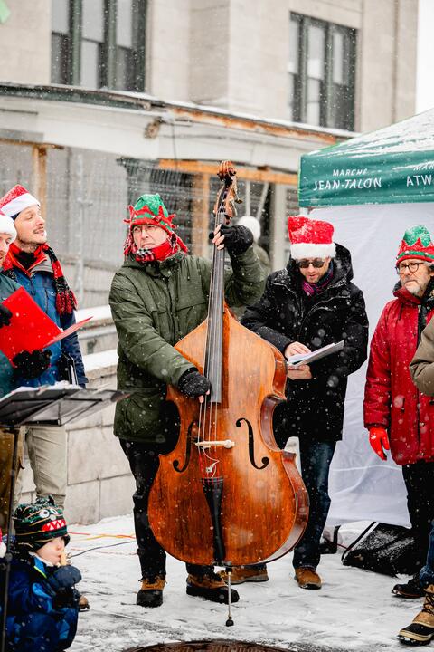 Holiday season at the Maisonneuve Market