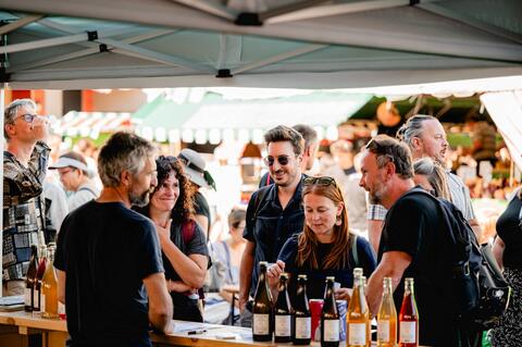 cidrerie au marché jean-talon