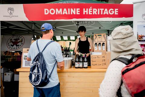 Foire des vins et cidres d'ici au Marché Jean-Talon 2026