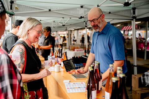 Foire des vins et cidres d'ici au Marché Jean-Talon 2026