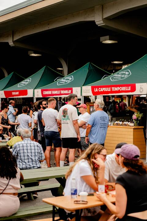 Foire des vins et cidres d'ici au Marché Jean-Talon 2026