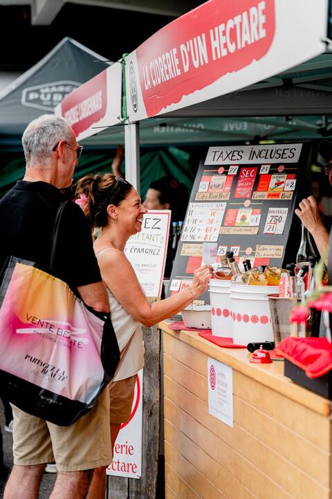 Foire des vins et cidres d'ici au Marché Jean-Talon 2026