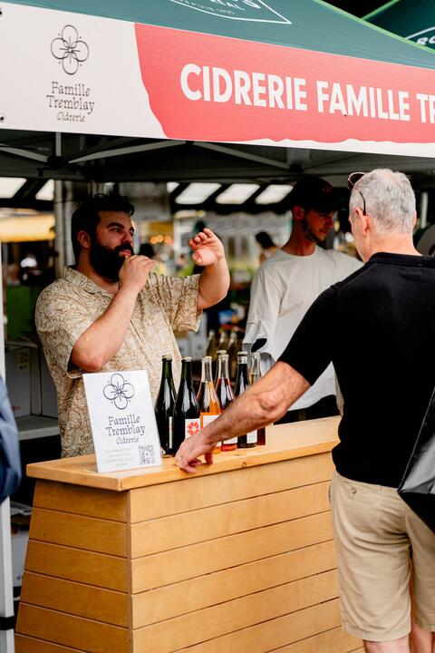 Foire des vins et cidres d'ici au Marché Jean-Talon 2026