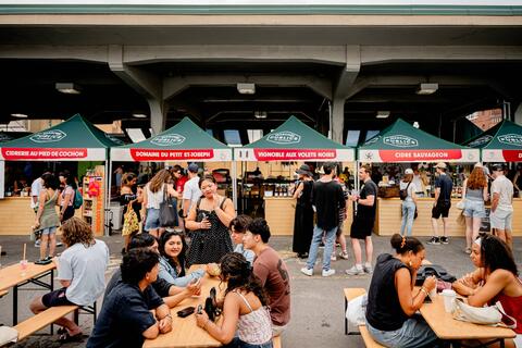 Foire des vins et cidres d'ici au Marché Jean-Talon 2026
