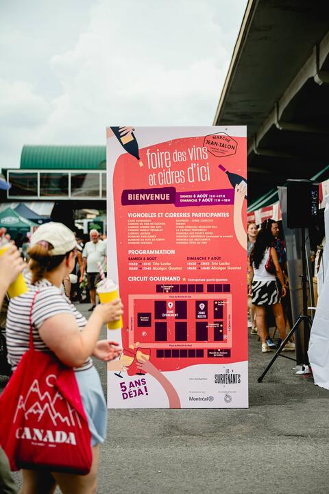 Foire des vins et cidres d'ici au Marché Jean-Talon 2026
