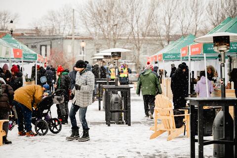 Temps des Fêtes Marché Maisonneuve