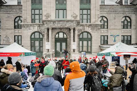 Marche des fêtes Maisonneuve