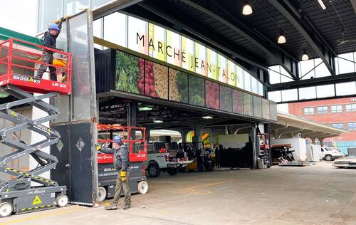 Marche Jean-Talon travaux