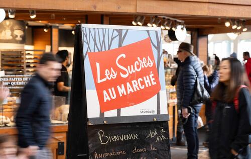 Les Sucres au Marché Maisonneuve