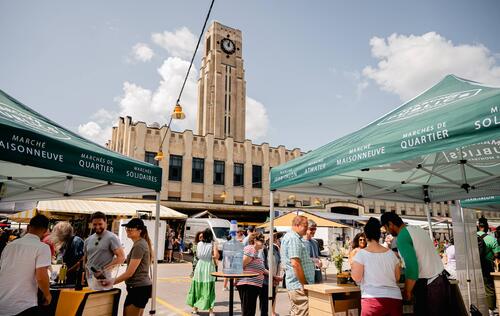 summer at Atwater market