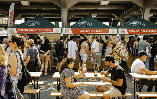 Retour en photos : la Foire des vins et cidres d'ici au Marché Jean-Talon 2025