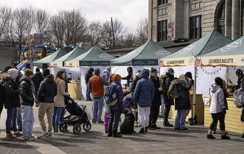 Les Sucres au Marché Maisonneuve
