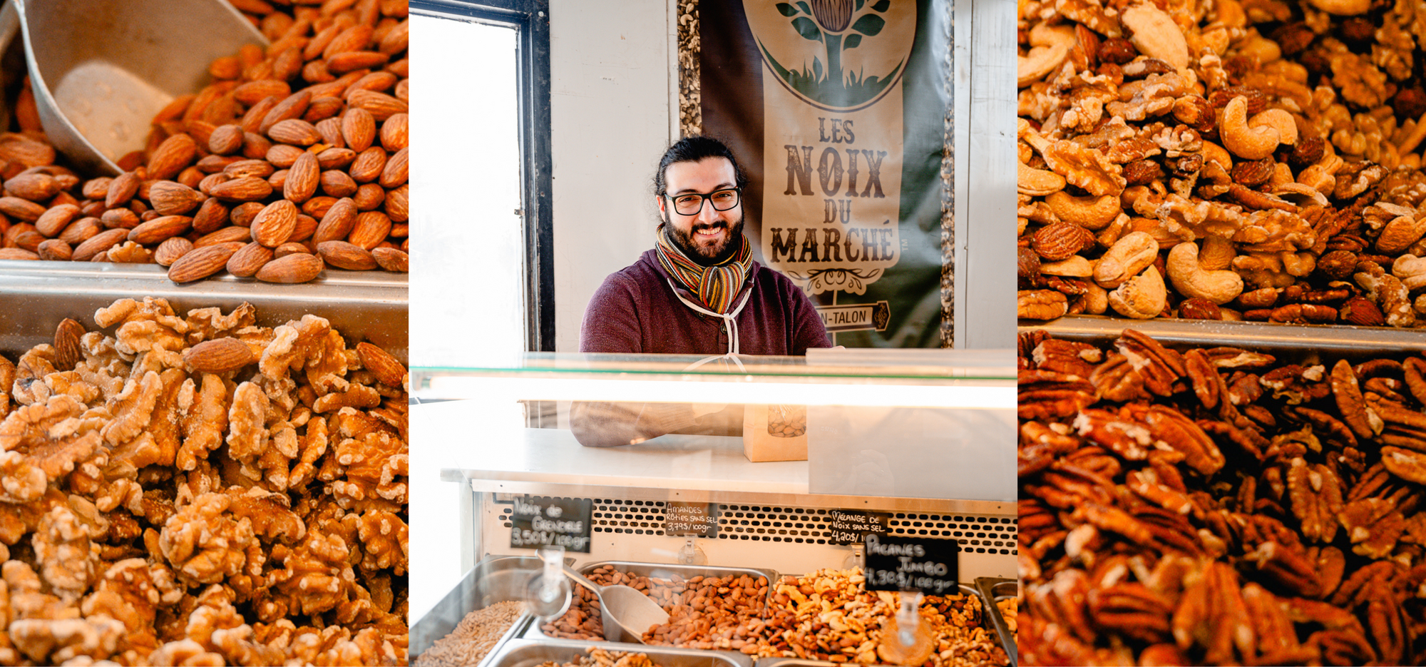 Les noix du marché