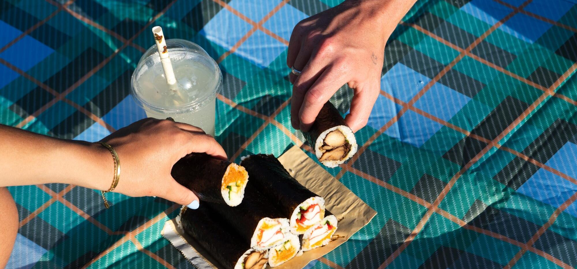 Python Sushi Rolls