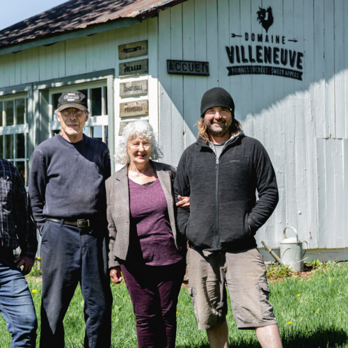 Family photo - Domaine Villeneuve