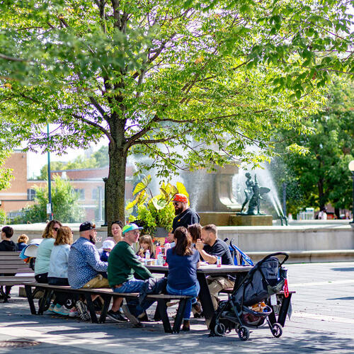 Zone extérieure Marché Maisonneuve