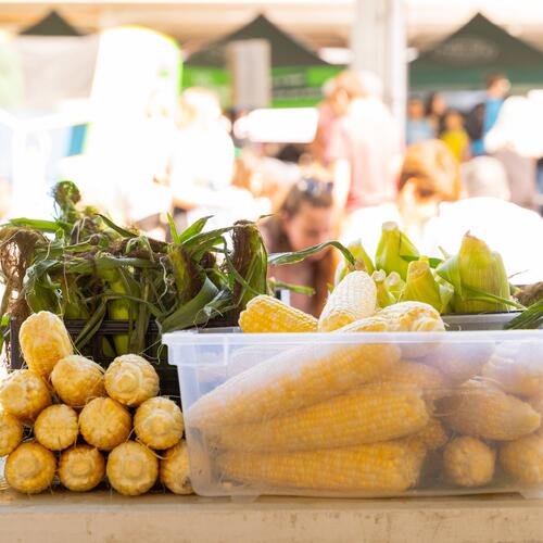 mais au marché