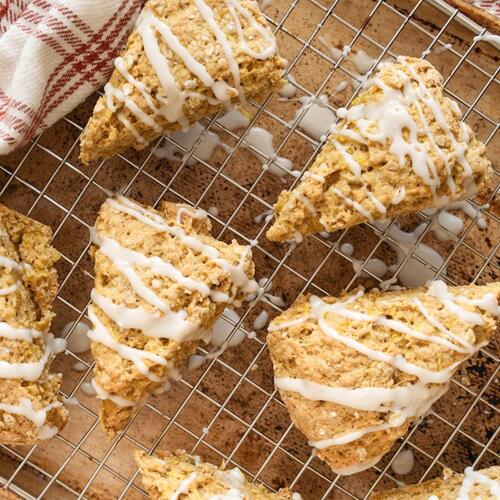 Scones à la betterave et au sirop d'érable