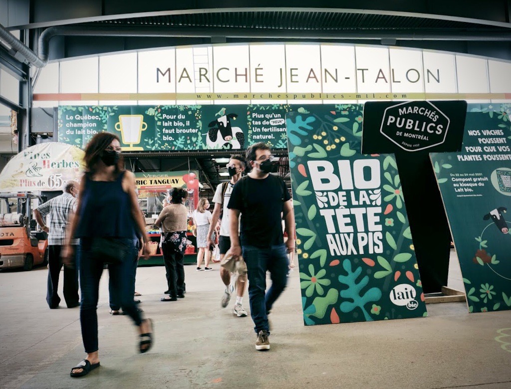 LAIT'vénement bio is back to Jean-Talon Market