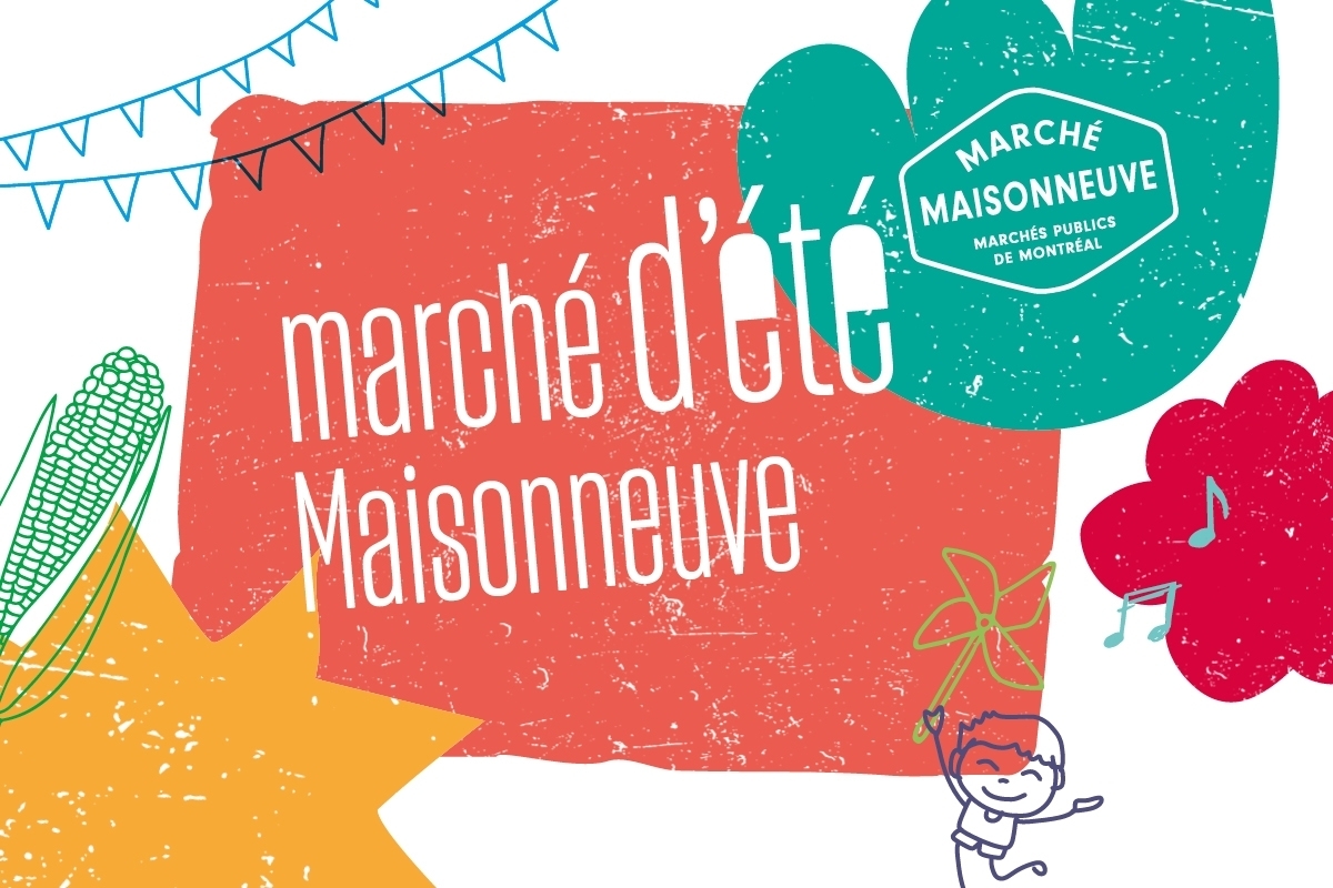 The third and final edition of the Maisonneuve summer market