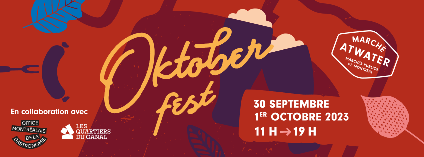Oktoberfest au Marché Atwater - 30 septembre et 1er octobre