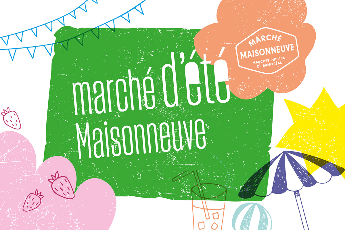 Maisonneuve's summer Market - July 16, 2022
