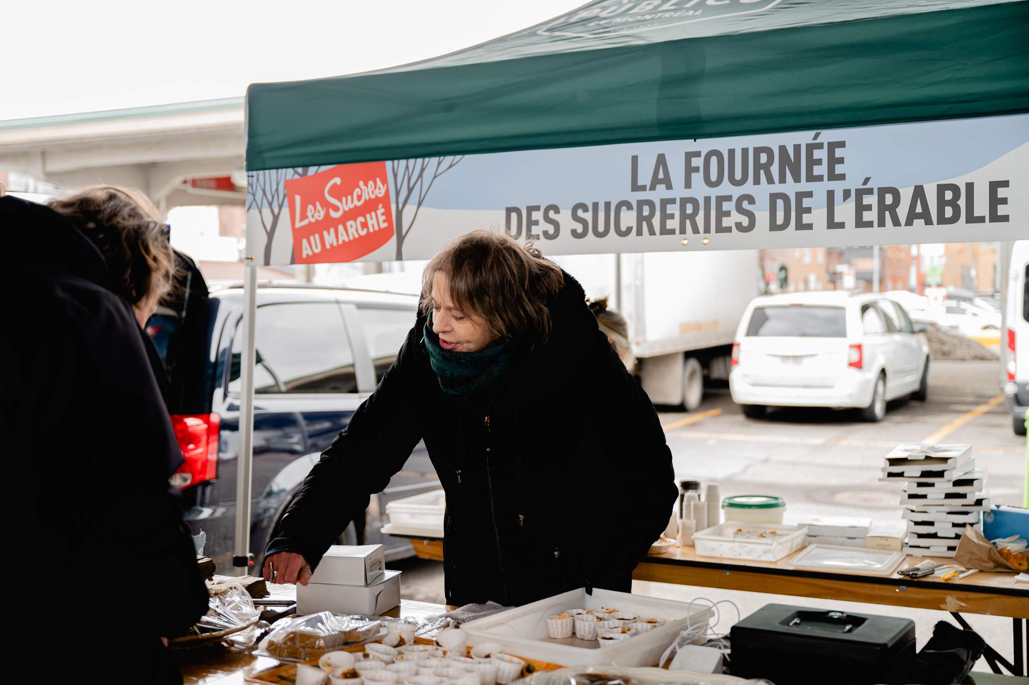 Retour en photos sur l'événement Les sucres au Marché Jean-Talon du 18 mars 2023
