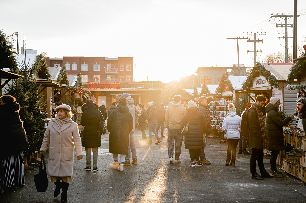 The Festive Atmosphere of Atwater Market