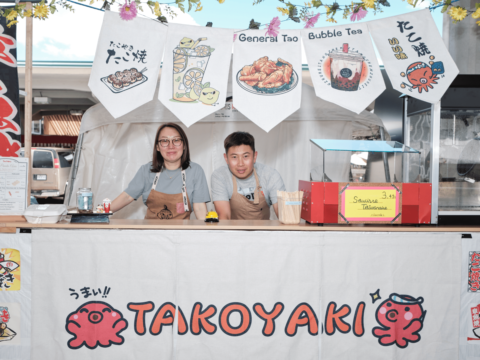 Takoyaki, Restaurateurs