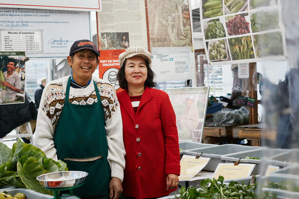 Potager asiatique: Les amoureux des légumes asiatiques du Marché Atwater