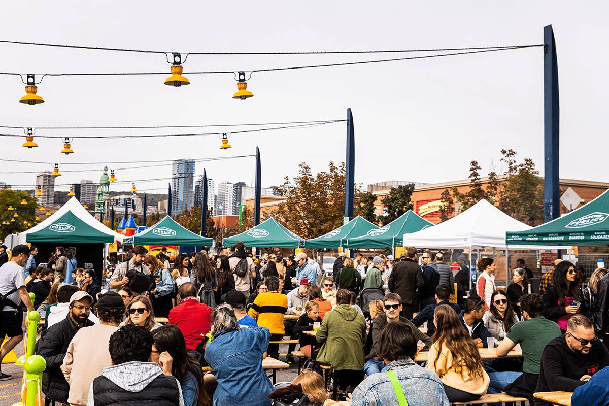 Picture of the Marché Atwater's Oktoberfest 2022